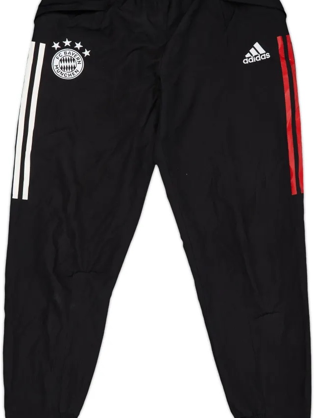 Rare Adidas Fc Bayern Mnchen Training Pants Black Telekom Sponsor Nwt Size M
